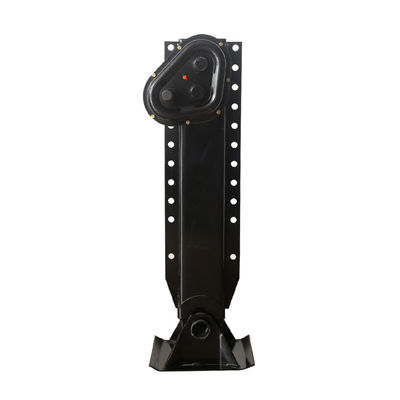 Outside Gear Box Standard Size 24t 28t 30t 60t Fuwa Semi Trailer Landing Gear Hydraulic Trailer Jack