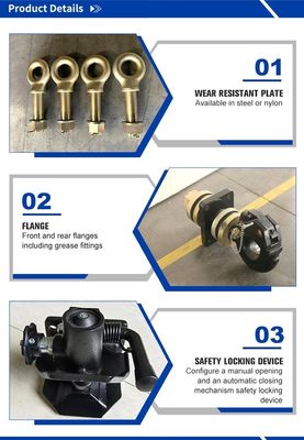 Customized OE NO. Personalized Adjustable Trailer Hitch Coupling Device for Draw Bar Eye 40mm