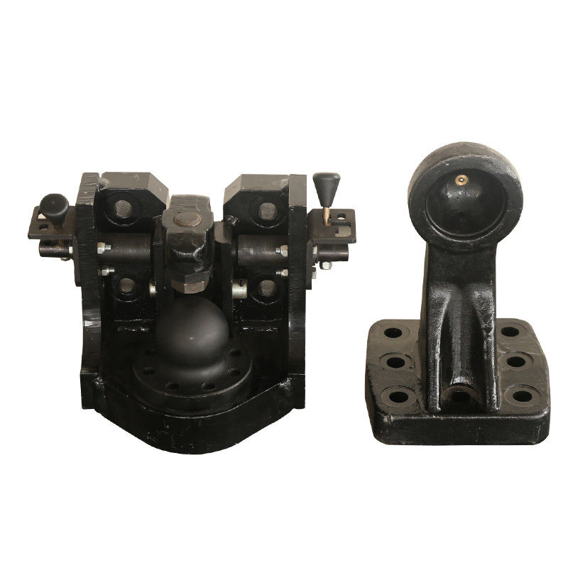 Trailer Parts Eye Coupler Trailer Hitch Towing Draw Bar Coupling with 140 KN Towing Capacity